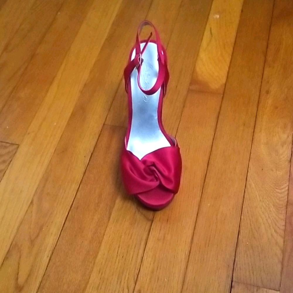 Red Michelangelo High Heels